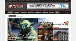 Desktop Screenshot of bonuszpress.hu